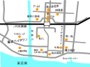 検見川浜の周辺地図